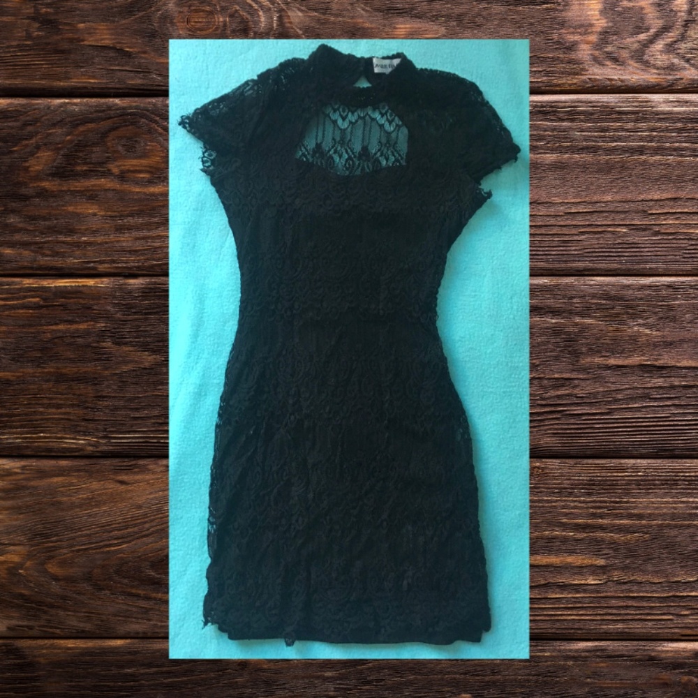 Black Lace Dress